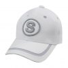 S MONOGRAM CAP (WHITE)