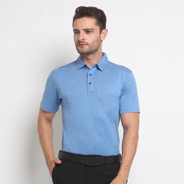 MIST HEATHER POLO    (M210147)