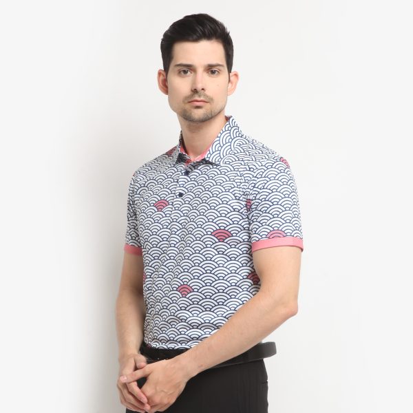 WAVE POLO (M220220) SALMON