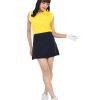 Svingolf Women Vlower Baju Golf Wanita Polo - Sunflower