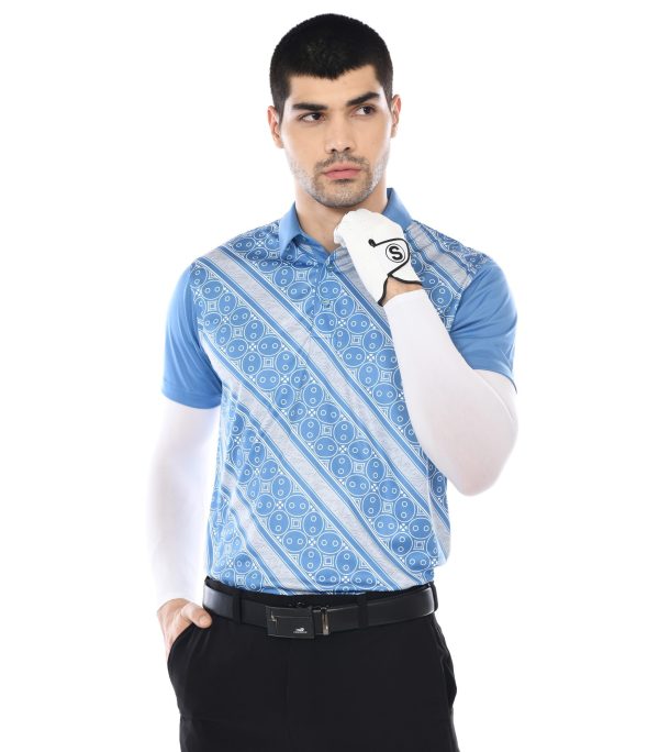 24 JULI 2023 TREVIZ FG RIDWAN (STUDIO 1)-173420 Svingolf Batik Keraton Polo Shirt Baju Golf Pria - Lichen Blue