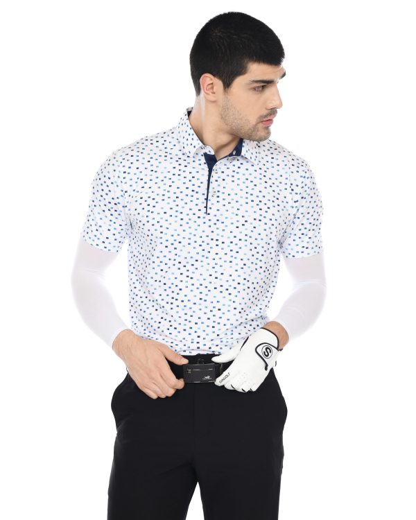 24 JULI 2023 TREVIZ FG RIDWAN (STUDIO 1)-173467 Svingolf Pixel Shade Polo Baju Golf Pria - Blue