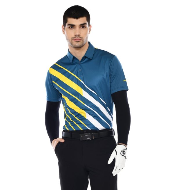 Svingolf Lightframe Polo Baju Golf Pria - Sailor Blue