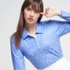 Svingolf Spring Polo Baju Golf Wanita (Dust Purple)