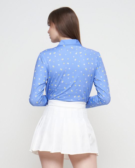 Svingolf Spring Polo Baju Golf Wanita (Dust Purple)