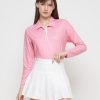 Svingolf Nodes Polo Baju Golf Wanita (Dust Pink)
