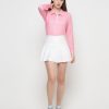 Svingolf Nodes Polo Baju Golf Wanita (Dust Pink)