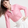 Svingolf Nodes Polo Baju Golf Wanita (Dust Pink)