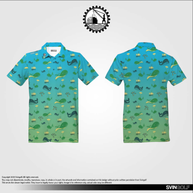 Custom corporate golf polo shirt IPERINDO – Svingolf