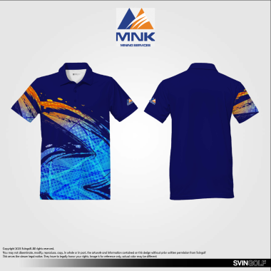 Custom corporate golf polo shirt MNK – Svingolf