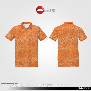 Custom corporate golf polo shirt ADR Group – Svingolf