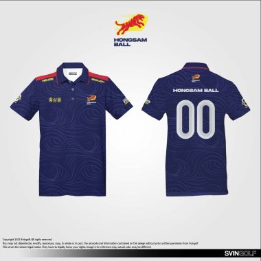 Custom corporate golf polo shirt Istimewa Hongsam Ball – Svingolf