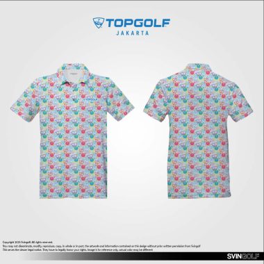 Custom corporate golf polo shirt Topgolf Jakarta – Svingolf