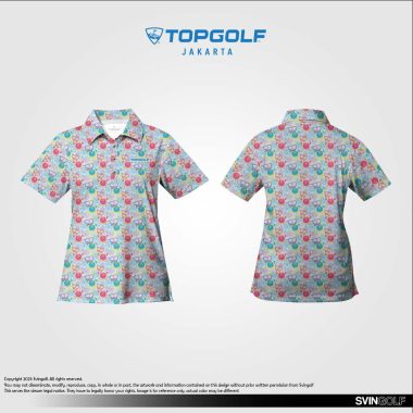 Custom corporate golf polo shirt Topgolf Jakarta – Svingolf